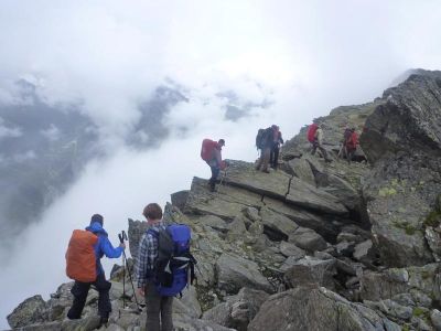 011-Ueber den Grat zur Faednerspitze